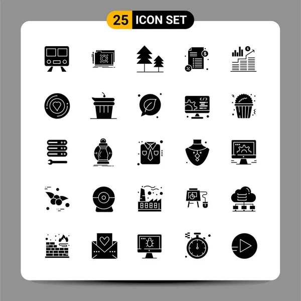 Conjunto Iconos Creativos Universales Simplemente Vector Ilustraciones Para Aplicaciones Web — Archivo Imágenes Vectoriales