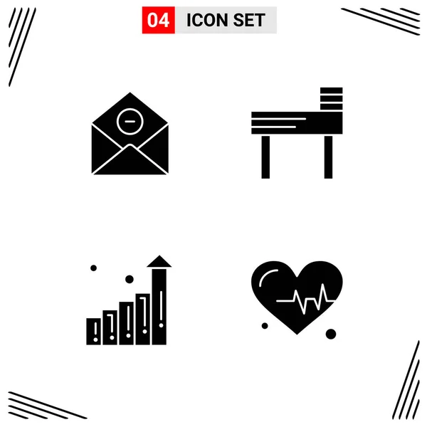 Creative Icons Set Design White Background — Stock Vector