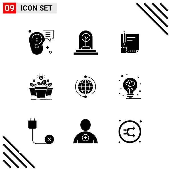 Set Universal Creative Icons Simply Vector Illustrations Web Mobile Apps — Stock Vector