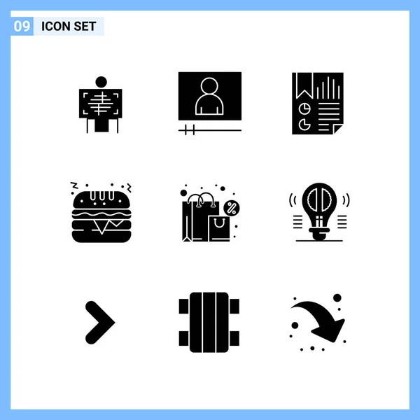 Set Universal Creative Icons Simply Vector Illustrations Web Mobile Apps — Stock Vector