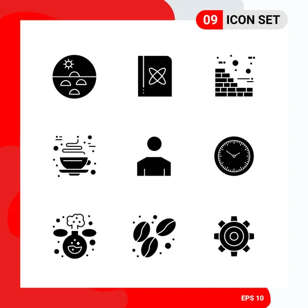 Conjunto Iconos Creativos Universales Simplemente Vector Ilustraciones Para Aplicaciones Web — Vector de stock