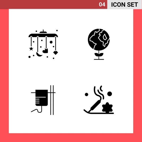 Conjunto de 16 iconos universales Vector de negocios — Vector de stock