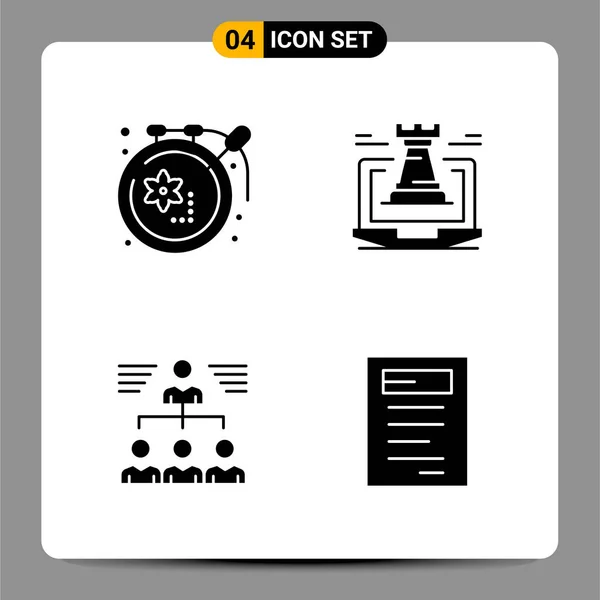 Conjunto Iconos Creativos Universales Simplemente Vector Ilustraciones Para Aplicaciones Web — Archivo Imágenes Vectoriales