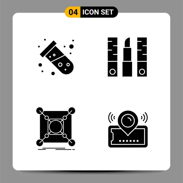 Conjunto Iconos Creativos Universales Simplemente Vector Ilustraciones Para Aplicaciones Web — Vector de stock