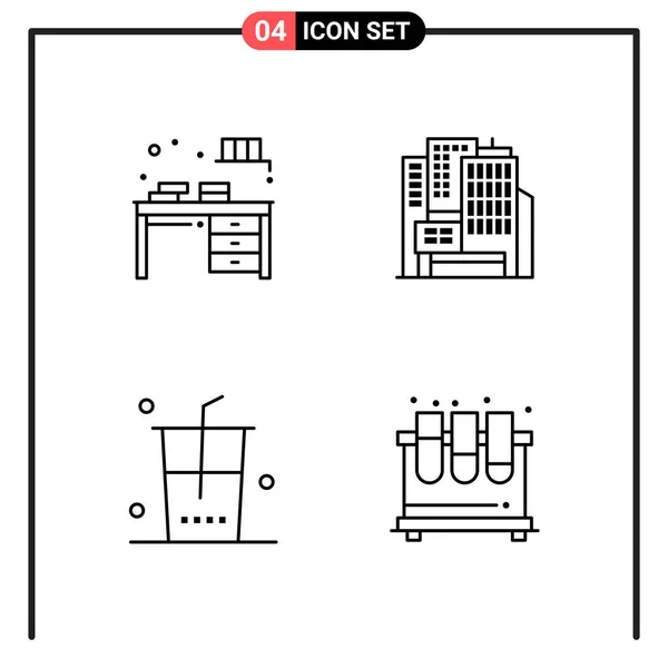 Univerzális Kreatív Ikonok Gyűjteménye Egyszerűen Vektor Illusztrációk Webes Mobil Alkalmazásokhoz — Stock Vector