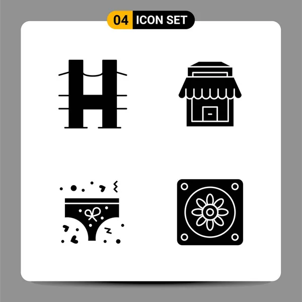 Set Universal Creative Icons Simply Vector Illustrations Web Mobile Apps — Stock Vector