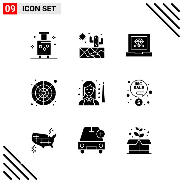 Set de 25 iconos de negocio universales Vector — Archivo Imágenes Vectoriales