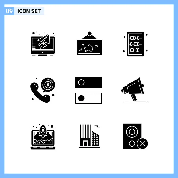 Set Universal Creative Icons Simply Vector Illustrations Web Mobile Apps — Stock Vector