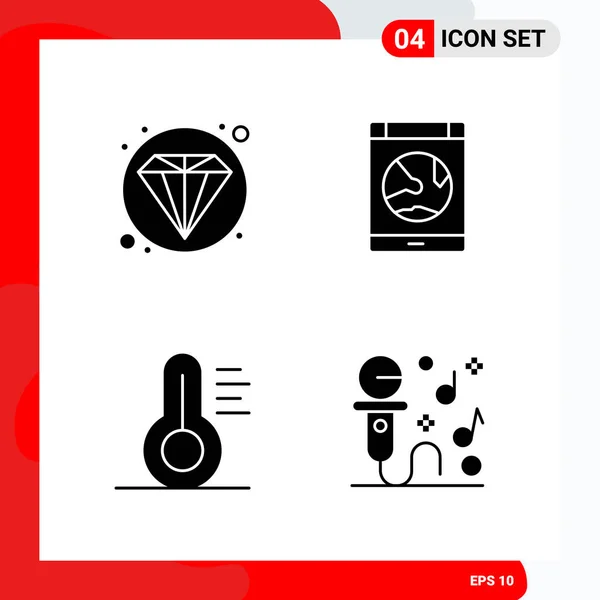 Set de 25 iconos de negocio universales Vector — Vector de stock