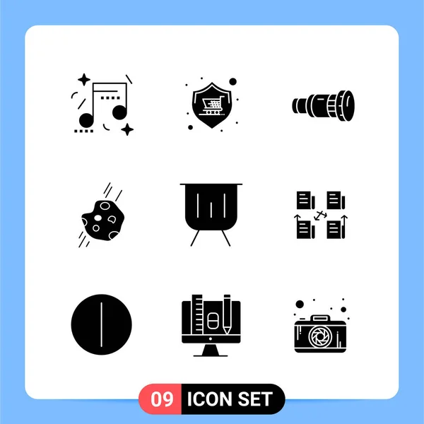 Set de 25 iconos de negocio universales Vector — Vector de stock