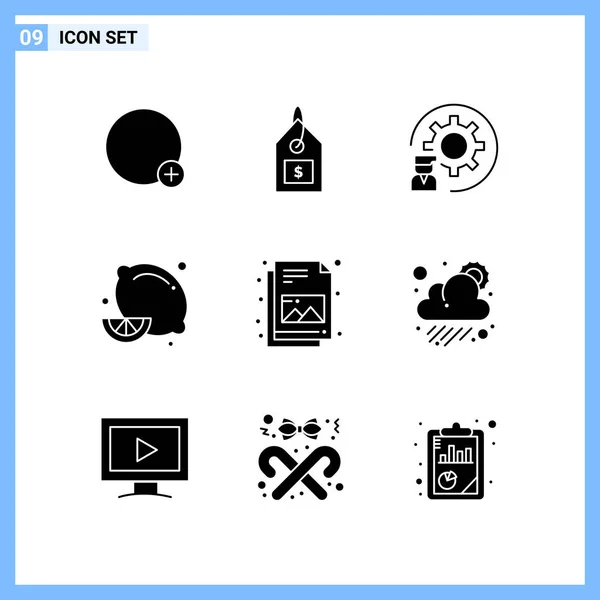 Set Universal Creative Icons Simply Vector Illustrations Web Mobile Apps — Stock Vector