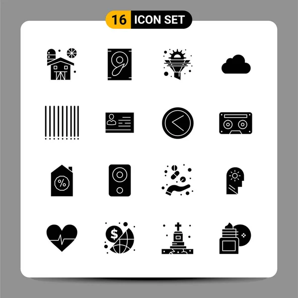 Set Universal Creative Icons Simply Vector Illustrations Web Mobile Apps — Stock Vector