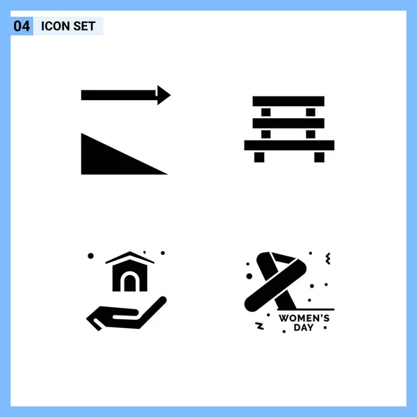 Conjunto Iconos Creativos Universales Simplemente Vector Ilustraciones Para Aplicaciones Web — Vector de stock