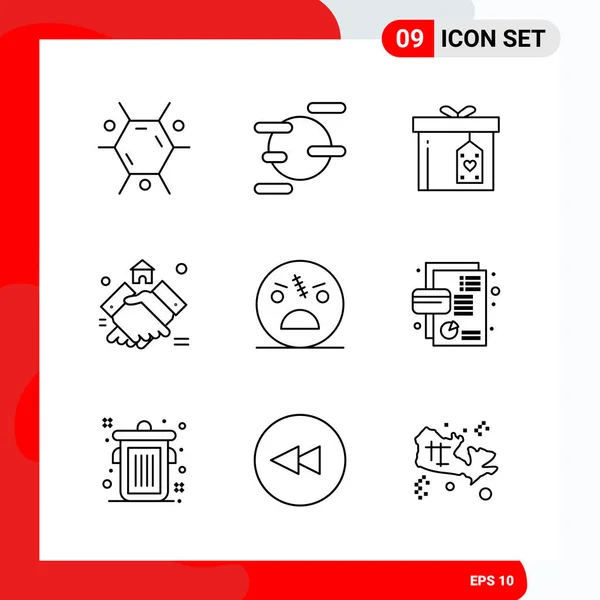 Set van 25 Universele Business Iconen Vector — Stockvector