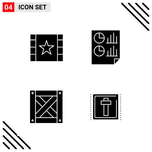 Set of 25 Universal Business Icons Vector — Stockový vektor