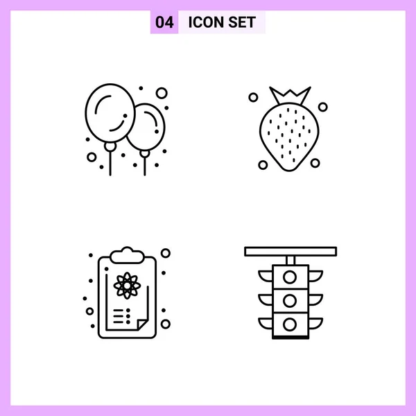 Conjunto de 16 iconos universales Vector de negocios — Archivo Imágenes Vectoriales