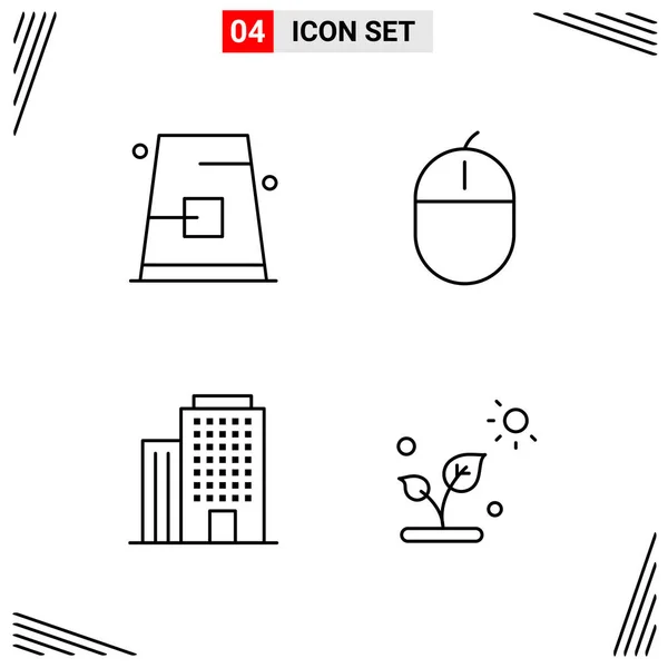 Set de 25 iconos de negocio universales Vector — Vector de stock