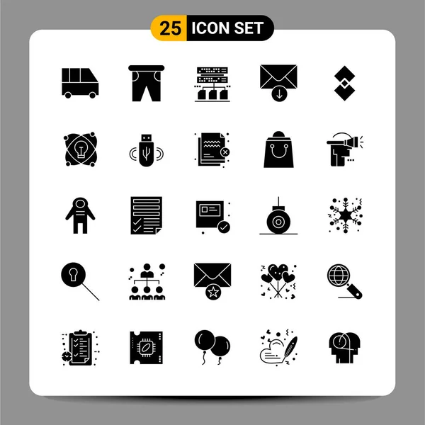 Set Universal Creative Icons Simply Vector Illustrations Web Mobile Apps — Stock Vector