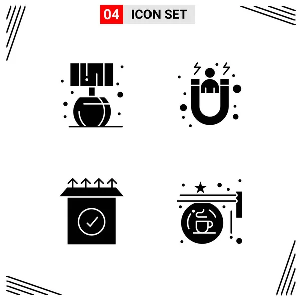 Conjunto Iconos Creativos Universales Simplemente Vector Ilustraciones Para Aplicaciones Web — Vector de stock