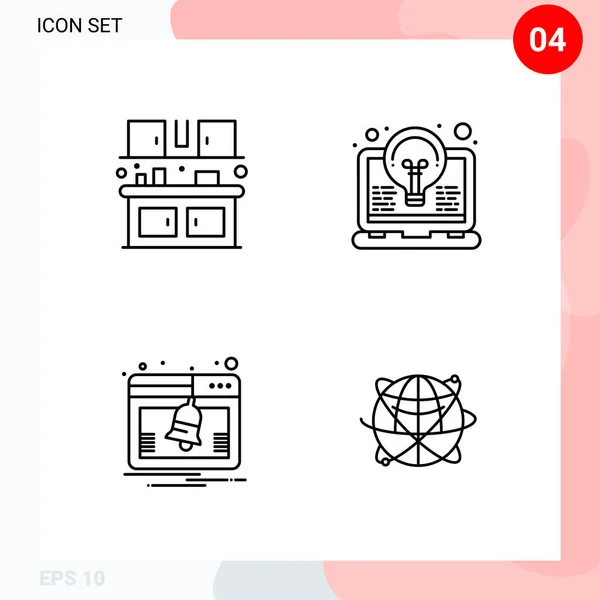 Set of 25 Universal Business Icons Vector — Stockový vektor