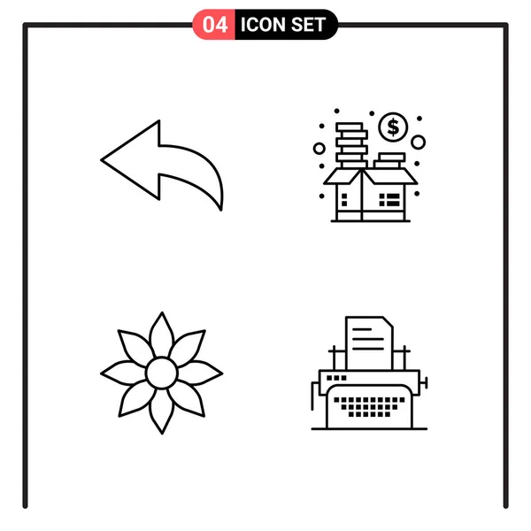 Set of 25 Universal Business Icons Vector — Stock Vector