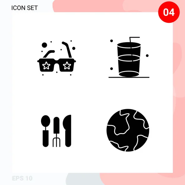 Set Universal Creative Icons Simply Vector Illustrations Web Mobile Apps — Stock Vector