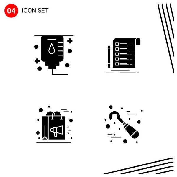 Conjunto Iconos Creativos Universales Simplemente Vector Ilustraciones Para Aplicaciones Web — Vector de stock