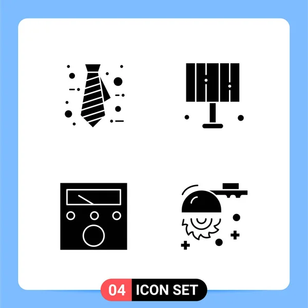 Conjunto Iconos Creativos Universales Simplemente Vector Ilustraciones Para Aplicaciones Web — Archivo Imágenes Vectoriales