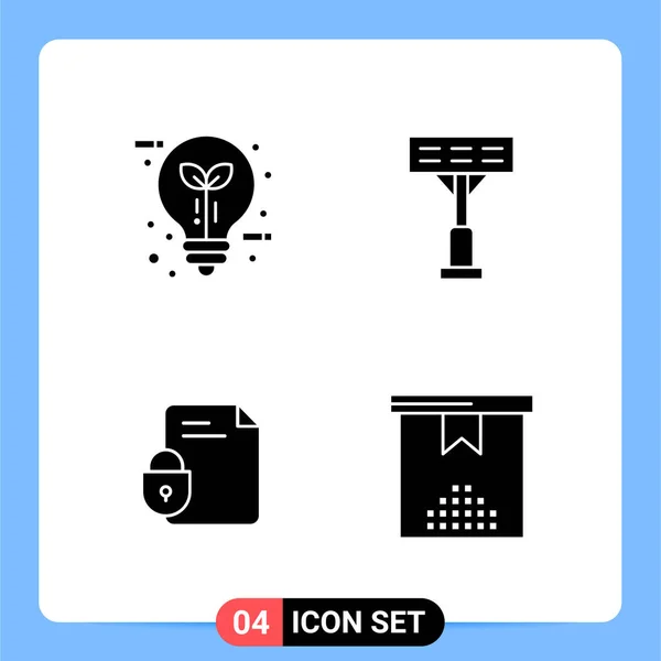 Conjunto Iconos Creativos Universales Simplemente Vector Ilustraciones Para Aplicaciones Web — Archivo Imágenes Vectoriales