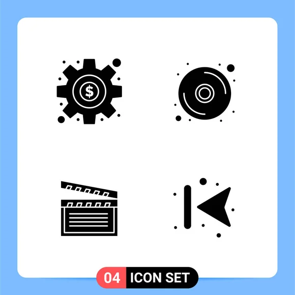 Set Universal Creative Icons Simply Vector Illustrations Web Mobile Apps — Stock Vector