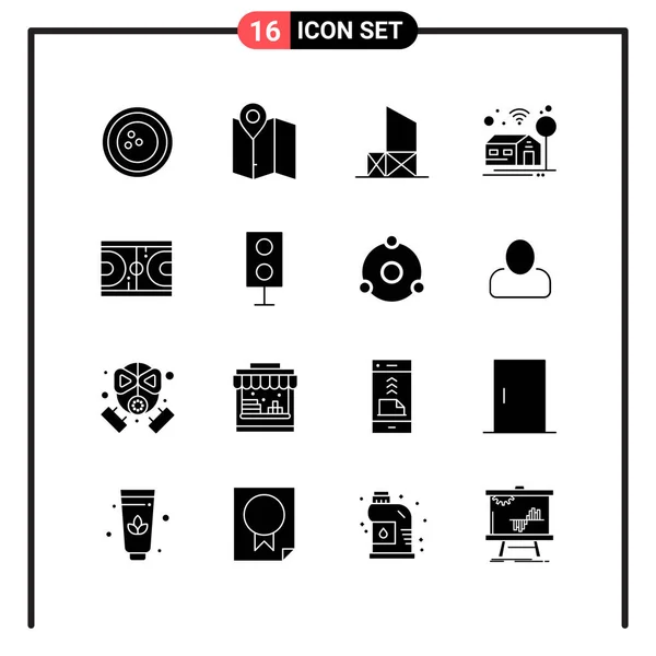 Conjunto Iconos Creativos Universales Simplemente Vector Ilustraciones Para Aplicaciones Web — Vector de stock