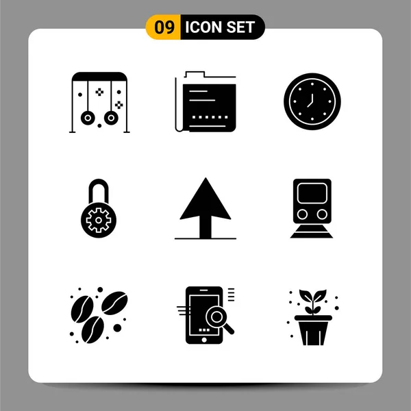 Set Universal Creative Icons Simply Vector Illustrations Web Mobile Apps — Stock Vector