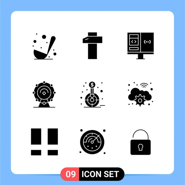 Set Universal Creative Icons Simply Vector Illustrations Web Mobile Apps — Stock Vector