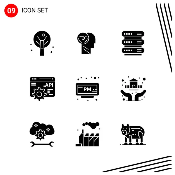 Set Universal Creative Icons Simply Vector Illustrations Web Mobile Apps — Stock Vector