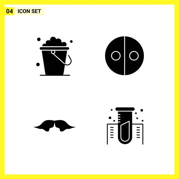 Conjunto Iconos Creativos Universales Simplemente Vector Ilustraciones Para Aplicaciones Web — Archivo Imágenes Vectoriales