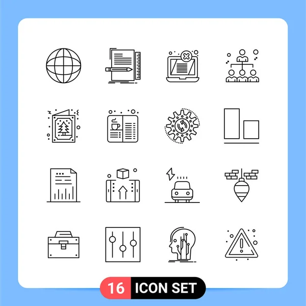 Conjunto Iconos Creativos Universales Simplemente Vector Ilustraciones Para Aplicaciones Web — Archivo Imágenes Vectoriales