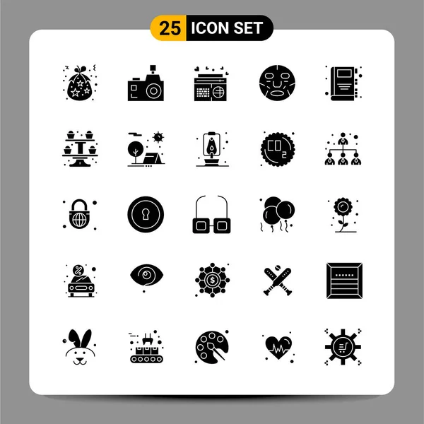 Conjunto Iconos Creativos Universales Simplemente Vector Ilustraciones Para Aplicaciones Web — Vector de stock