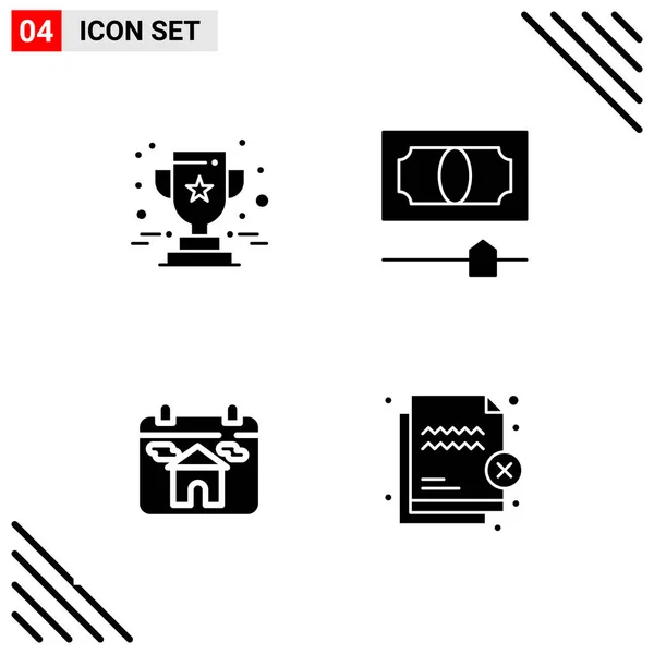 Conjunto Iconos Creativos Universales Simplemente Vector Ilustraciones Para Aplicaciones Web — Vector de stock