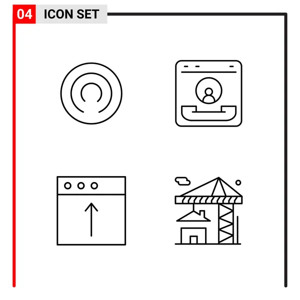 Set van 25 Universele Business Iconen Vector — Stockvector