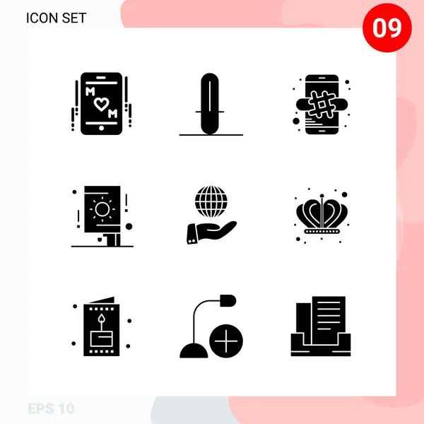 Set Universal Creative Icons Simply Vector Illustrations Web Mobile Apps — Stock Vector