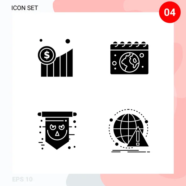 Conjunto Iconos Creativos Universales Simplemente Vector Ilustraciones Para Aplicaciones Web — Vector de stock