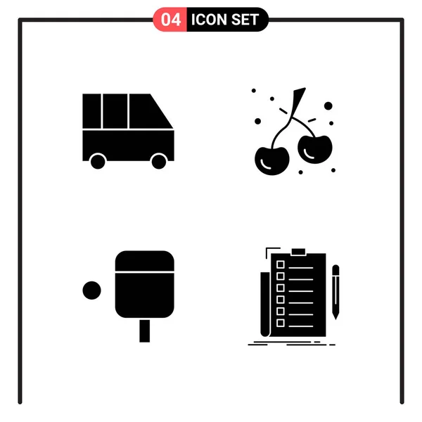 Set de 25 iconos de negocio universales Vector — Vector de stock