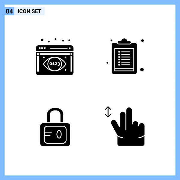 Set Universal Creative Icons Simply Vector Illustrations Web Mobile Apps — Stock Vector