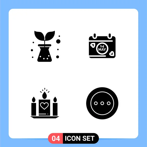 Conjunto Iconos Creativos Universales Simplemente Vector Ilustraciones Para Aplicaciones Web — Vector de stock