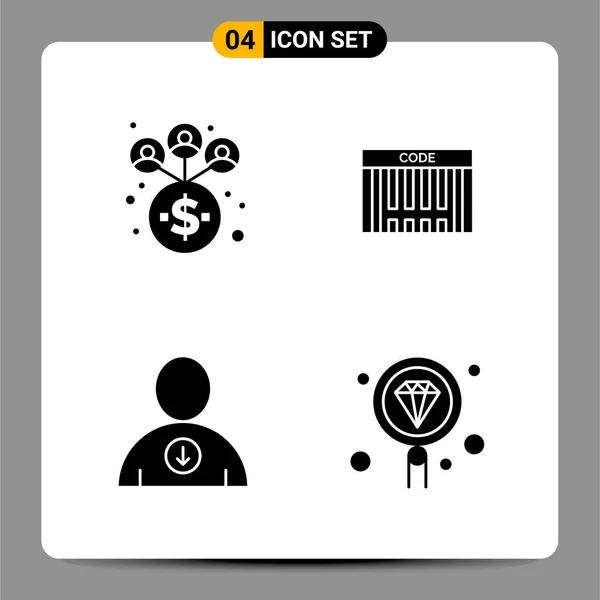 Set Universal Creative Icons Simply Vector Illustrations Web Mobile Apps — Stock Vector