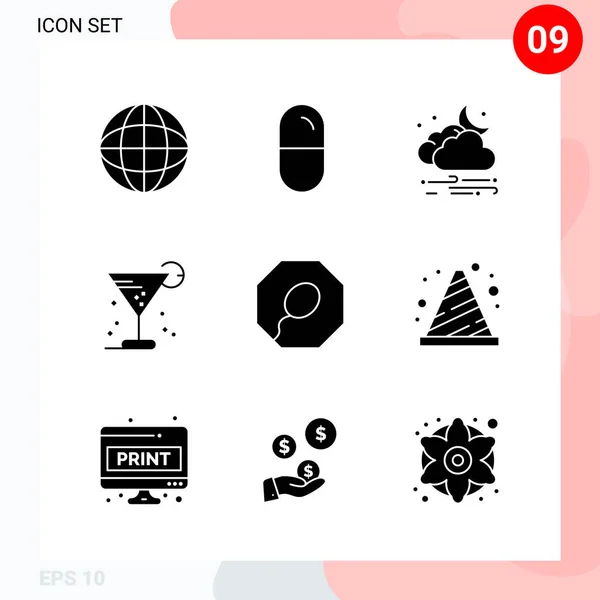 Set de 25 iconos de negocio universales Vector — Vector de stock