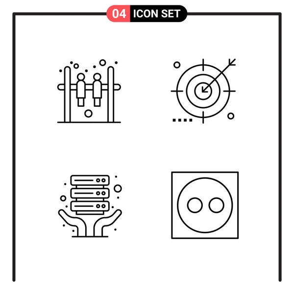Vector Ilustración Seo Icono Moderno — Vector de stock