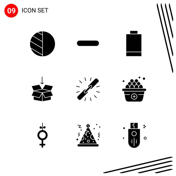 Set of 25 Universal Business Icons Vector — Stock Vector