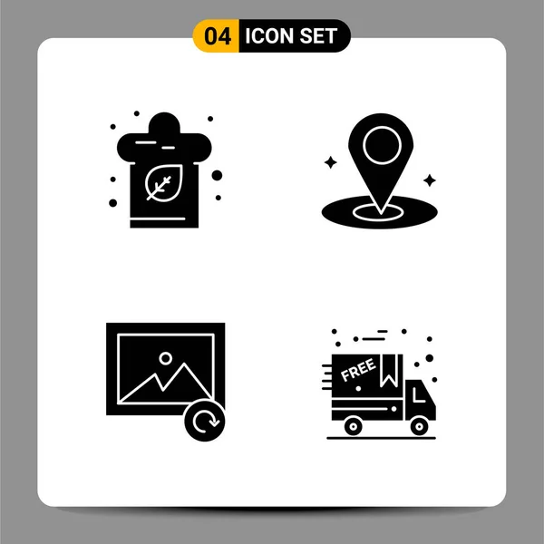 Conjunto Iconos Creativos Universales Simplemente Vector Ilustraciones Para Aplicaciones Web — Vector de stock