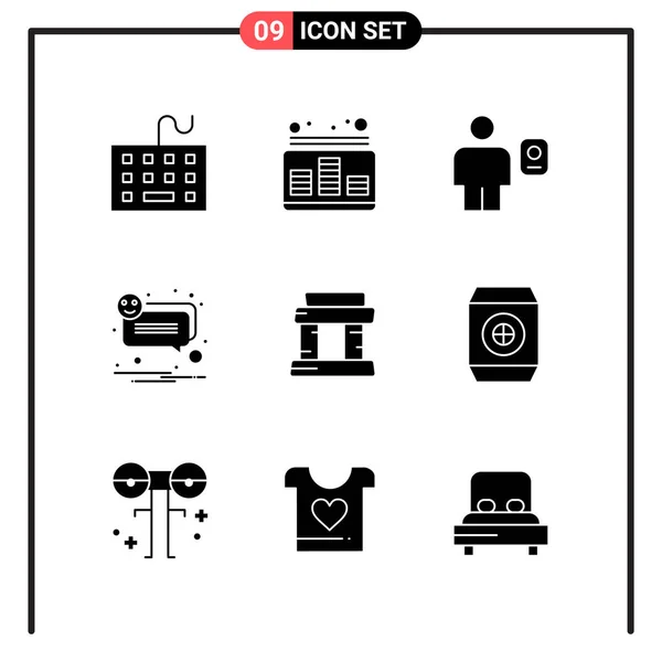 Set Universal Creative Icons Simply Vector Illustrations Web Mobile Apps — Stock Vector